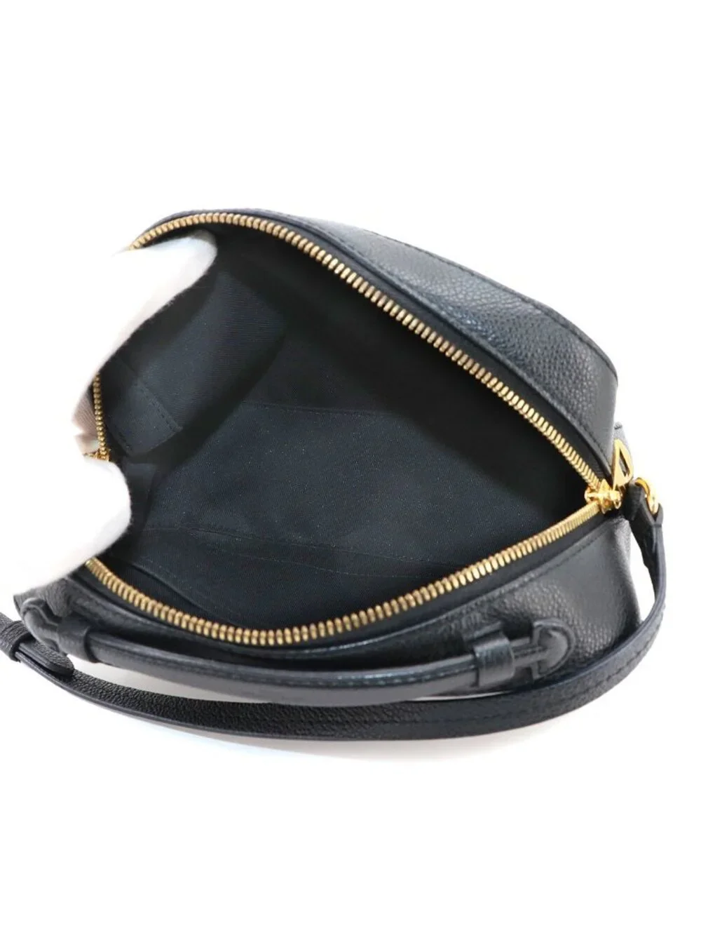 Louis Vuitton Monogram Empreinte Saintonge Shoulder Bag Leather Noir Black